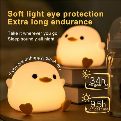 THE GLOWY SQUISHY DUCK