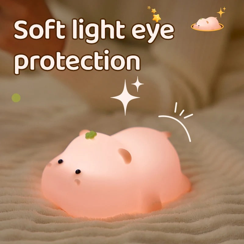 THE GLOWY SQUISHY HIPPO