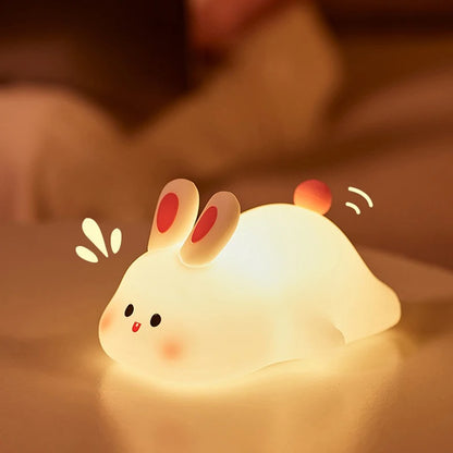 THE GLOWY SQUISHY RABBIT